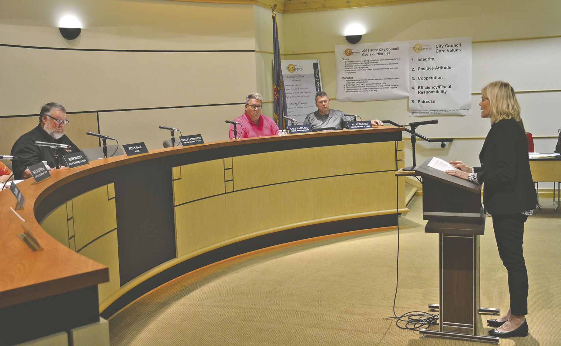 Will Wahpeton use economic development funds for project assistance?
